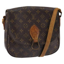 LOUIS VUITTON Monogram Saint Cloud GM Shoulder Bag M51242 LV Auth 143931-1