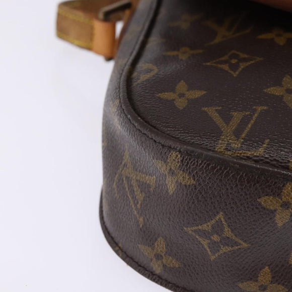 LOUIS VUITTON Monogram Saint Cloud GM Shoulder Bag M51242 LV Auth 143931