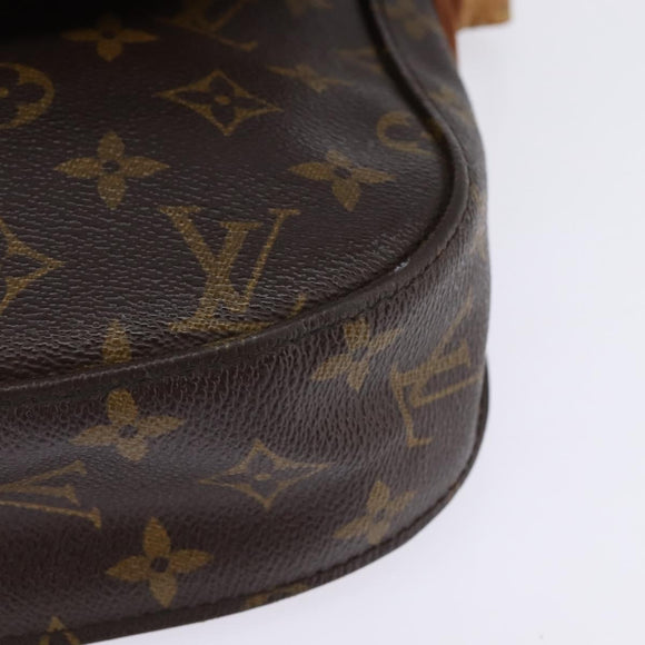 LOUIS VUITTON Monogram Saint Cloud GM Shoulder Bag M51242 LV Auth 143931