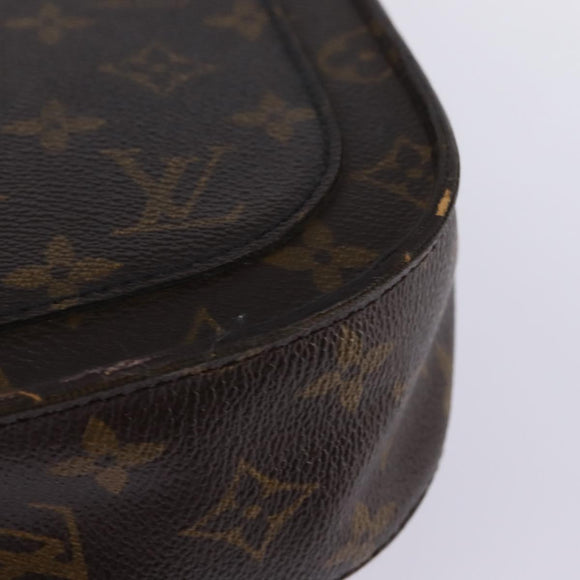 LOUIS VUITTON Monogram Saint Cloud GM Shoulder Bag M51242 LV Auth 143931