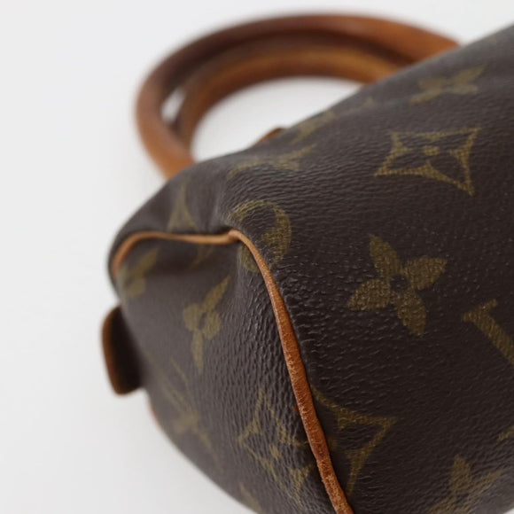 LOUIS VUITTON Monogram Mini Speedy Hand Bag M41534 LV Auth 143932