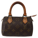 LOUIS VUITTON Monogram Mini Speedy Hand Bag M41534 LV Auth 143932-13