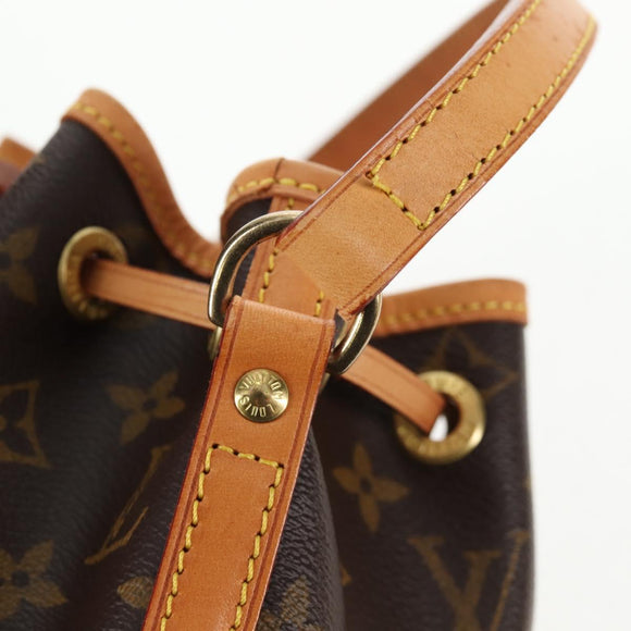 LOUIS VUITTON Monogram Mini Noe Hand Bag M42227 LV Auth 143934V