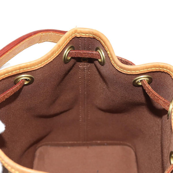 LOUIS VUITTON Monogram Mini Noe Hand Bag M42227 LV Auth 143934V