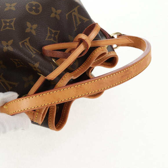 LOUIS VUITTON Monogram Mini Noe Hand Bag M42227 LV Auth 143934V