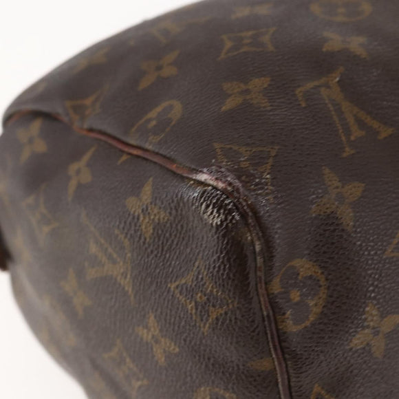 LOUIS VUITTON Monogram Speedy 25 Hand Bag M41528 LV Auth 143937