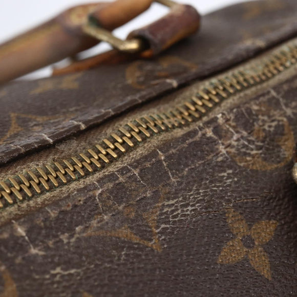 LOUIS VUITTON Monogram Speedy 25 Hand Bag M41528 LV Auth 143937