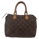 LOUIS VUITTON Monogram Speedy 25 Hand Bag M41528 LV Auth 143937-2