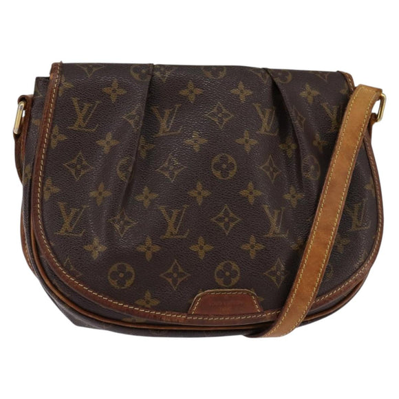 LOUIS VUITTON Monogram Menilmontant PM Shoulder Bag M40474 LV Auth 143940
