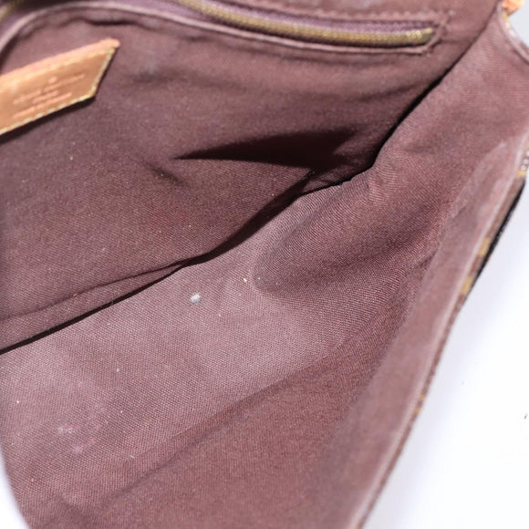 LOUIS VUITTON Monogram Menilmontant PM Shoulder Bag M40474 LV Auth 143940