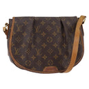 LOUIS VUITTON Monogram Menilmontant PM Shoulder Bag M40474 LV Auth 143941-1
