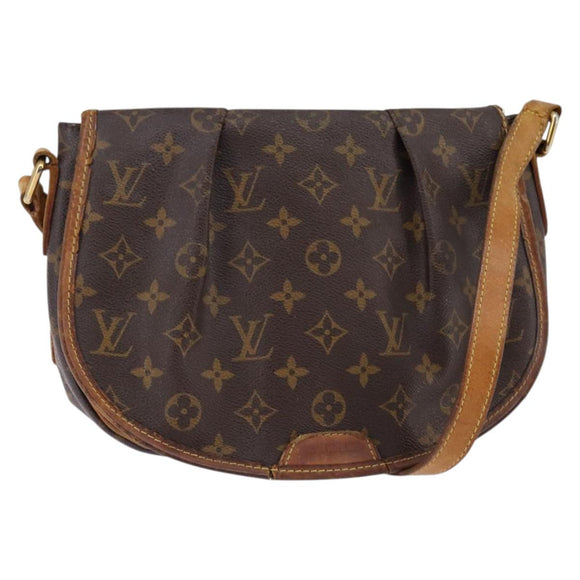 LOUIS VUITTON Monogram Menilmontant PM Shoulder Bag M40474 LV Auth 143941