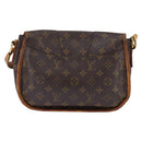LOUIS VUITTON Monogram Menilmontant PM Shoulder Bag M40474 LV Auth 143941-2