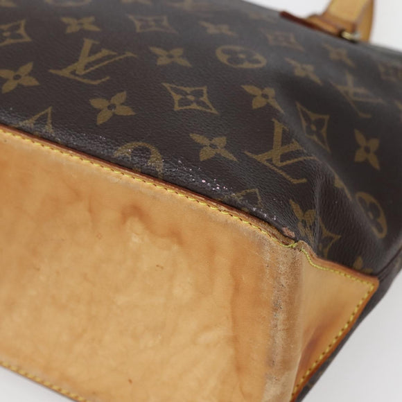 LOUIS VUITTON Monogram Cabas Piano Tote Bag M51148 LV Auth 143942