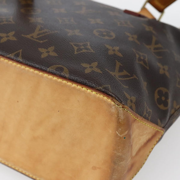 LOUIS VUITTON Monogram Cabas Piano Tote Bag M51148 LV Auth 143942