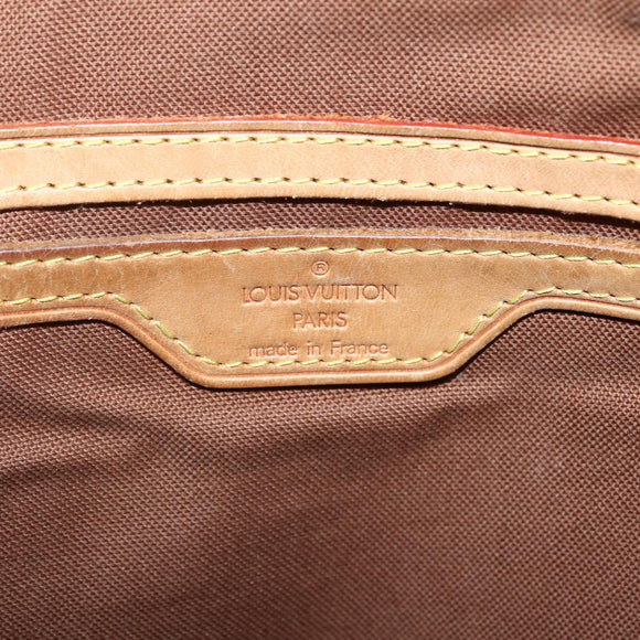 LOUIS VUITTON Monogram Cabas Piano Tote Bag M51148 LV Auth 143942