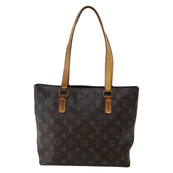 LOUIS VUITTON Monogram Cabas Piano Tote Bag M51148 LV Auth 143942