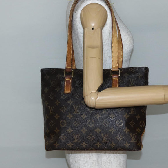 LOUIS VUITTON Monogram Cabas Piano Tote Bag M51148 LV Auth 143942
