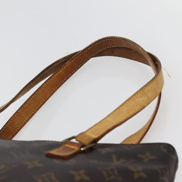 LOUIS VUITTON Monogram Cabas Piano Tote Bag M51148 LV Auth 143942