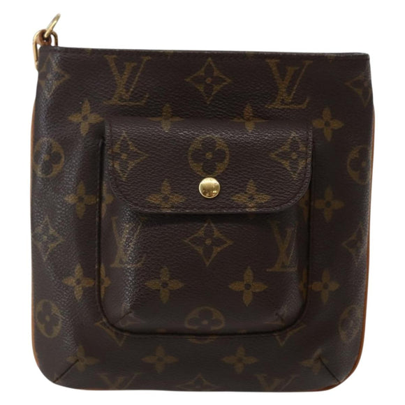 LOUIS VUITTON Monogram Partition Pouch M51901 LV Auth 143944