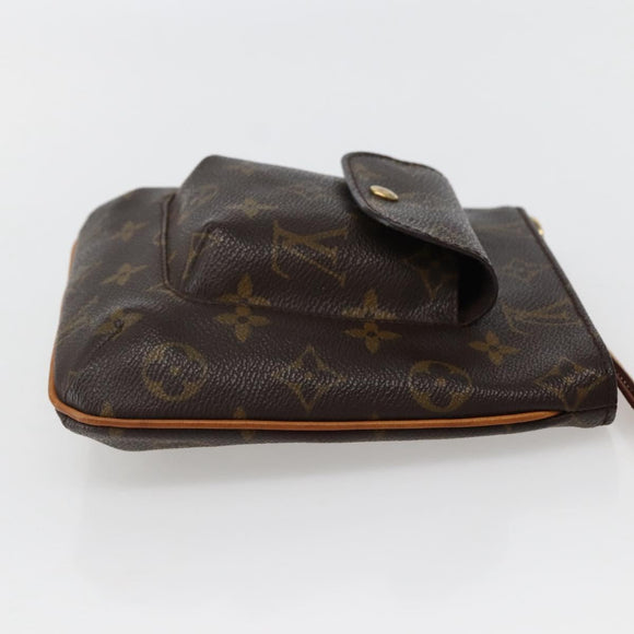 LOUIS VUITTON Monogram Partition Pouch M51901 LV Auth 143944