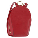 LOUIS VUITTON Epi Mabillon Backpack Castilian Red M52237 LV Auth 143945-1