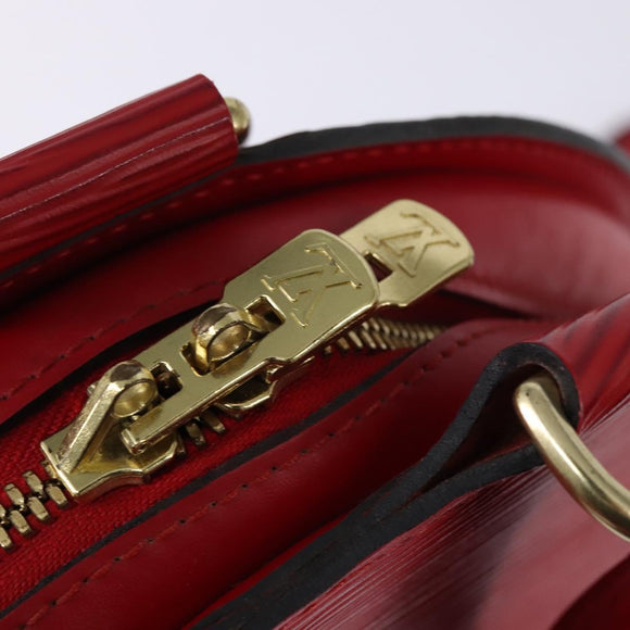 LOUIS VUITTON Epi Mabillon Backpack Castilian Red M52237 LV Auth 143945