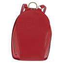 LOUIS VUITTON Epi Mabillon Backpack Castilian Red M52237 LV Auth 143945-13