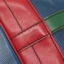 LOUIS VUITTON Epi Tricolor Noe Shoulder Bag Blue Red Green M44082 Auth 143946-18