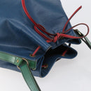 LOUIS VUITTON Epi Tricolor Noe Shoulder Bag Blue Red Green M44082 Auth 143946-6