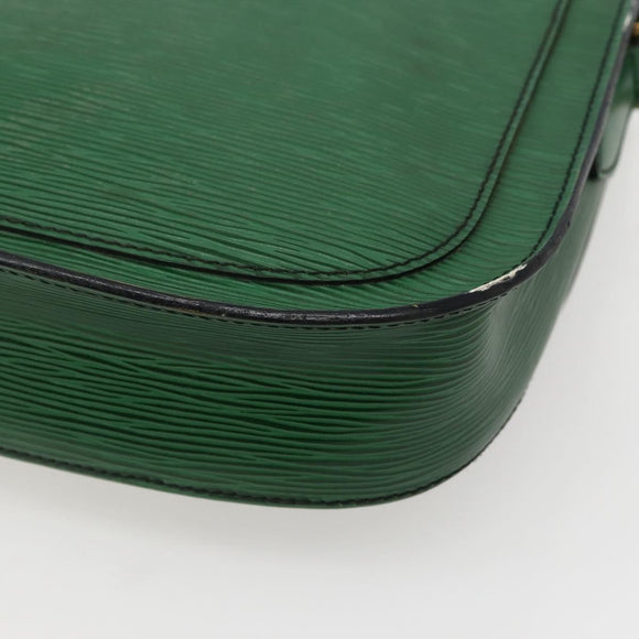 LOUIS VUITTON Epi Saint Cloud GM Shoulder Bag Green M52194 LV Auth 143947