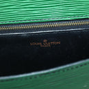 LOUIS VUITTON Epi Saint Cloud GM Shoulder Bag Green M52194 LV Auth 143947-21