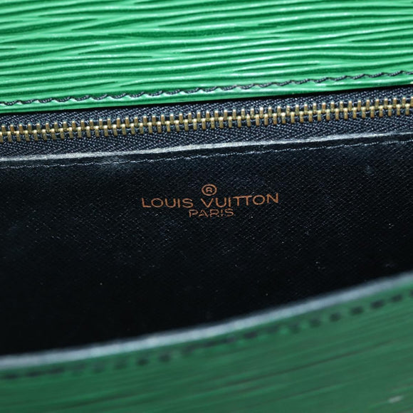 LOUIS VUITTON Epi Saint Cloud GM Shoulder Bag Green M52194 LV Auth 143947