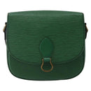 LOUIS VUITTON Epi Saint Cloud GM Shoulder Bag Green M52194 LV Auth 143947-13