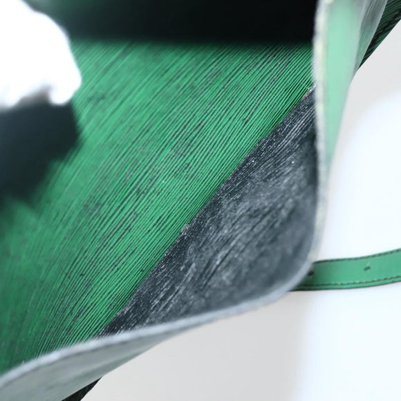 LOUIS VUITTON Epi Saint Cloud GM Shoulder Bag Green M52194 LV Auth 143947