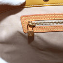 LOUIS VUITTON Monogram Vernis Reade MM Hand Bag Beige M91141 LV Auth 143950-17