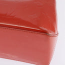 LOUIS VUITTON Monogram Vernis Wilshire PM Bag Orenge Sunset M93644 Auth 143951-16