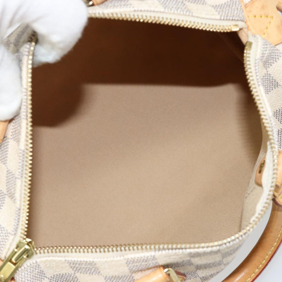 LOUIS VUITTON Damier Azur Speedy 25 Hand Bag N41534 LV Auth 143957V