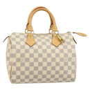 LOUIS VUITTON Damier Azur Speedy 25 Hand Bag N41534 LV Auth 143957V-13