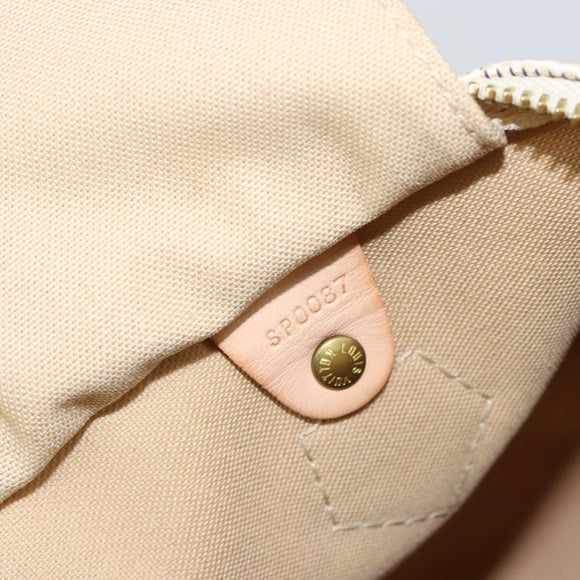 LOUIS VUITTON Damier Azur Speedy 25 Hand Bag N41534 LV Auth 143957V