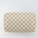 LOUIS VUITTON Damier Azur Speedy 25 Hand Bag N41534 LV Auth 143957V-5