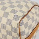 LOUIS VUITTON Damier Azur Speedy Bandouliere 25 Hand Bag N41000 LV Auth 143958V-15