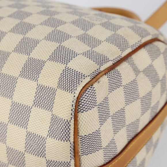 LOUIS VUITTON Damier Azur Speedy Bandouliere 25 Hand Bag N41000 LV Auth 143958V