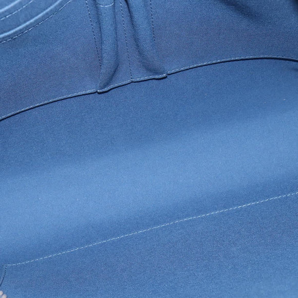 LOUIS VUITTON Damier Infini Porte DocumentsJules Bag Blue N41328 Auth 143959