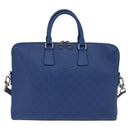 LOUIS VUITTON Damier Infini Porte DocumentsJules Bag Blue N41328 Auth 143959-13