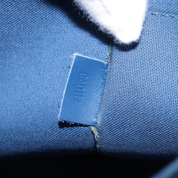 LOUIS VUITTON Damier Infini Porte DocumentsJules Bag Blue N41328 Auth 143959