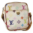 LOUIS VUITTON Monogram Multicolor Lift Shoulder Bag White M40055 LV Auth 143960-1