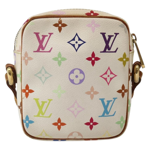 LOUIS VUITTON Monogram Multicolor Lift Shoulder Bag White M40055 LV Auth 143960