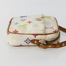 LOUIS VUITTON Monogram Multicolor Lift Shoulder Bag White M40055 LV Auth 143960-4
