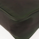 PRADA Hand Bag Nylon Green Auth 143961-16